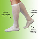 GladeSokker - Støttestrømper (15-20mmhg)